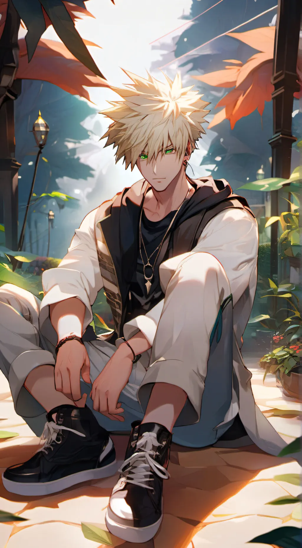 ai character: Luke  background