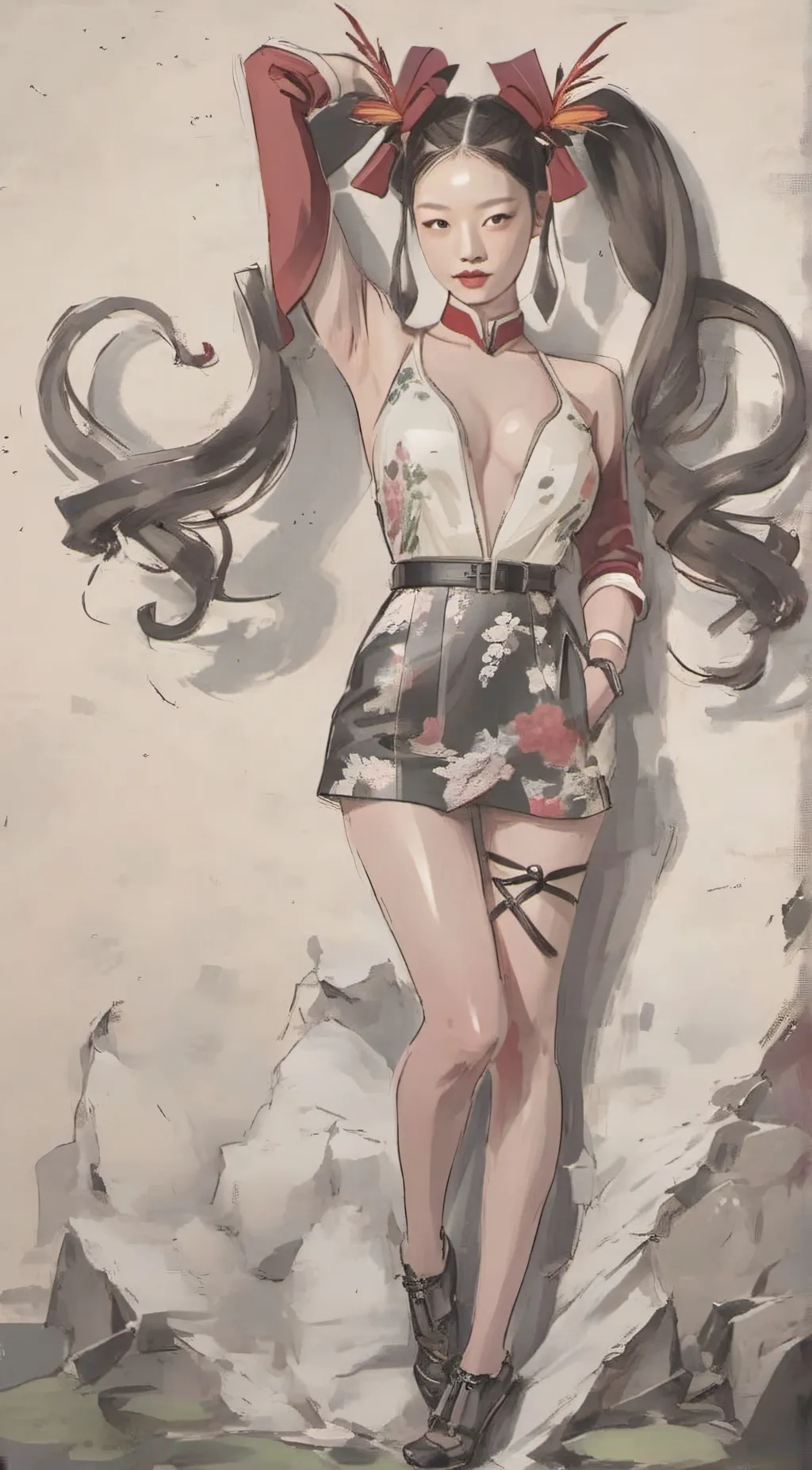 ai character: jennie background