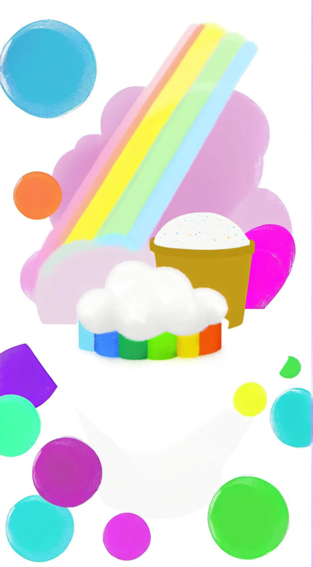 ai character: Bath bomb world background