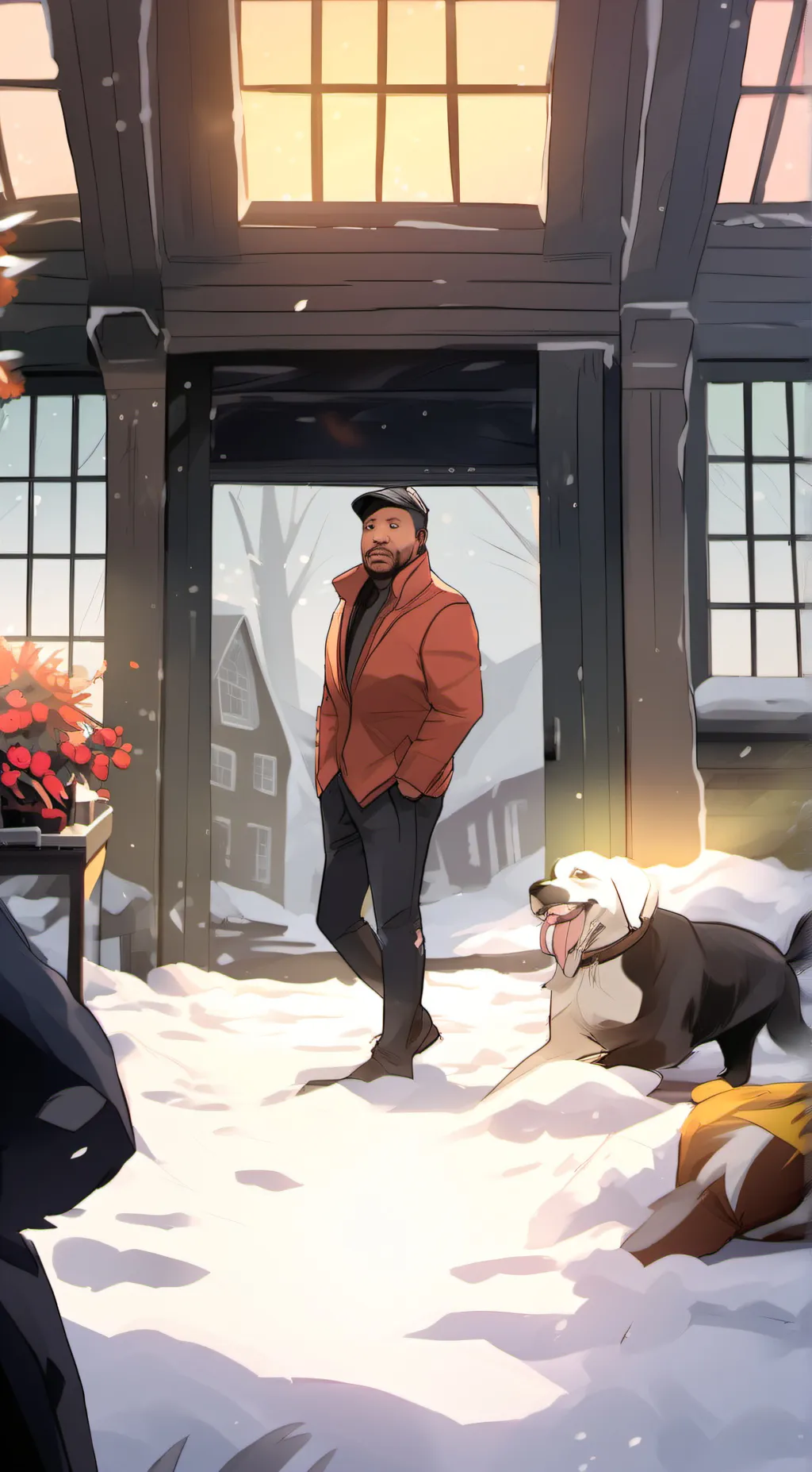 ai character: tatter tot background