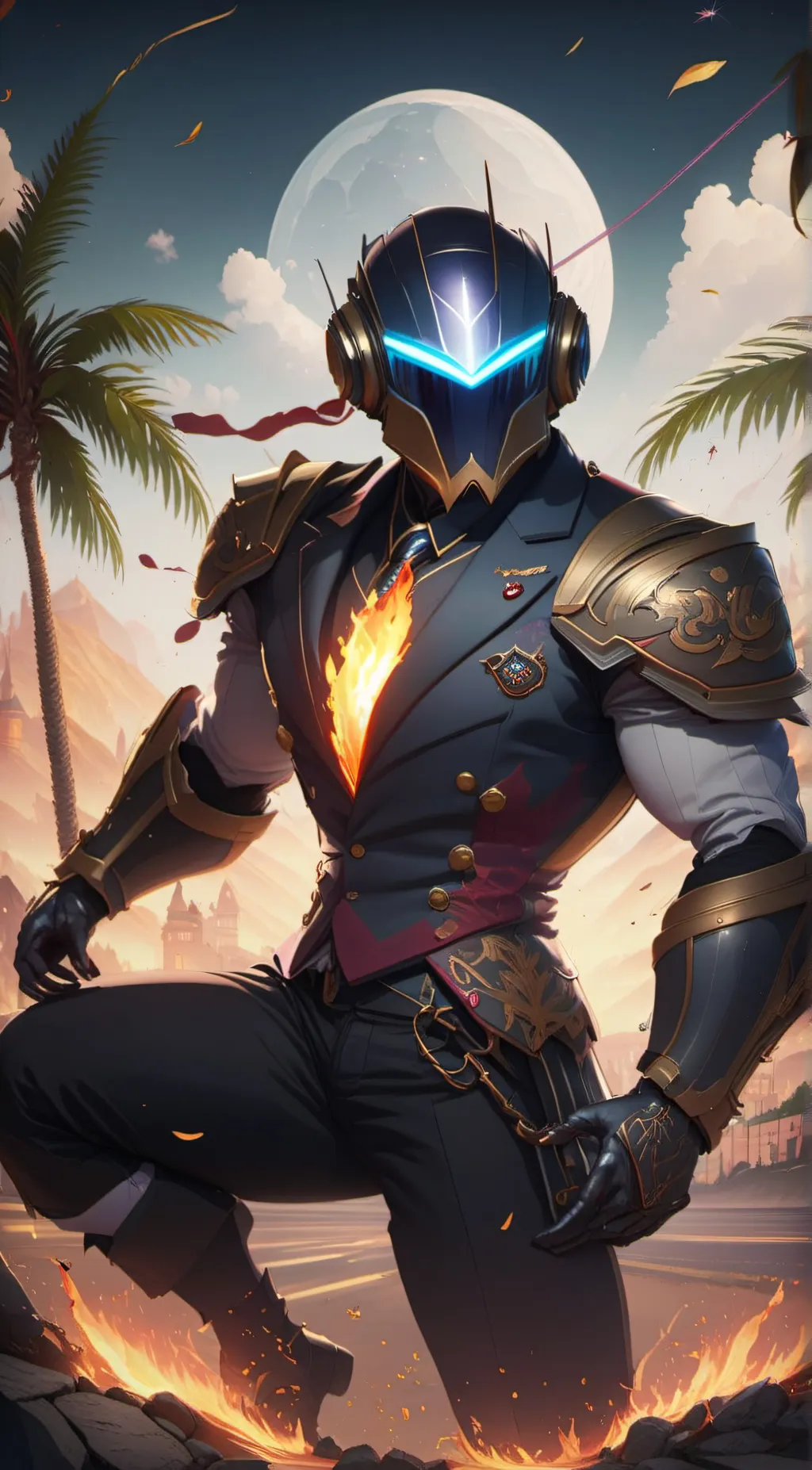 Talkie AI - Chat with blue ranger