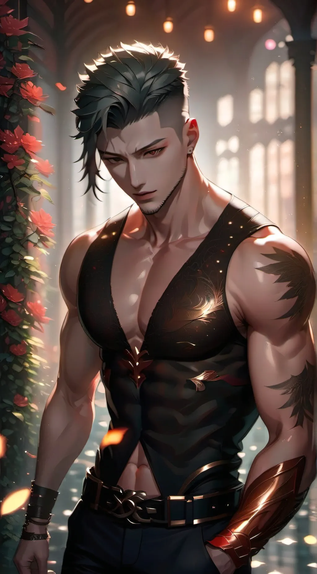 ai character: † Alfonso † background