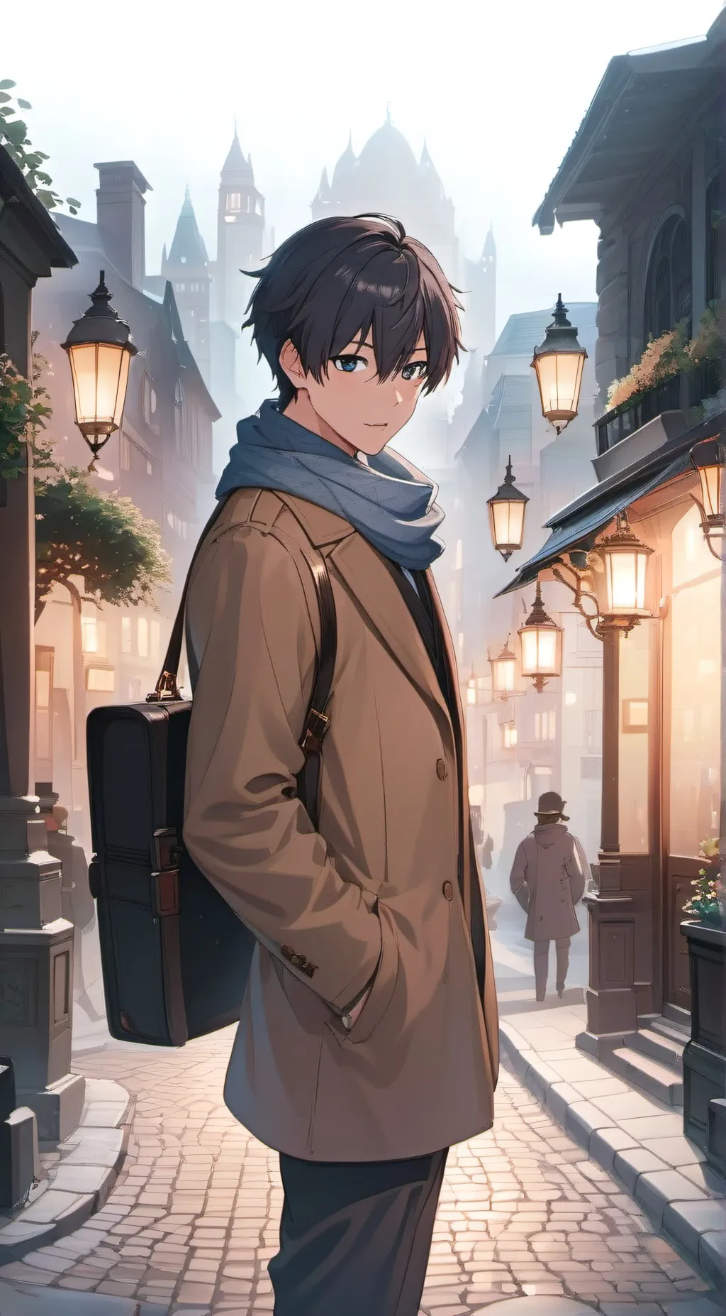 ai character: Nick background