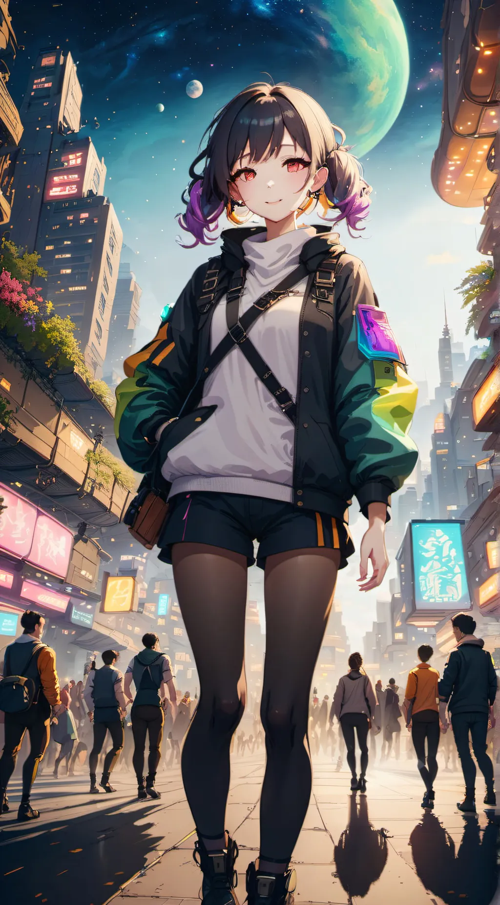 ai character: Nikki background