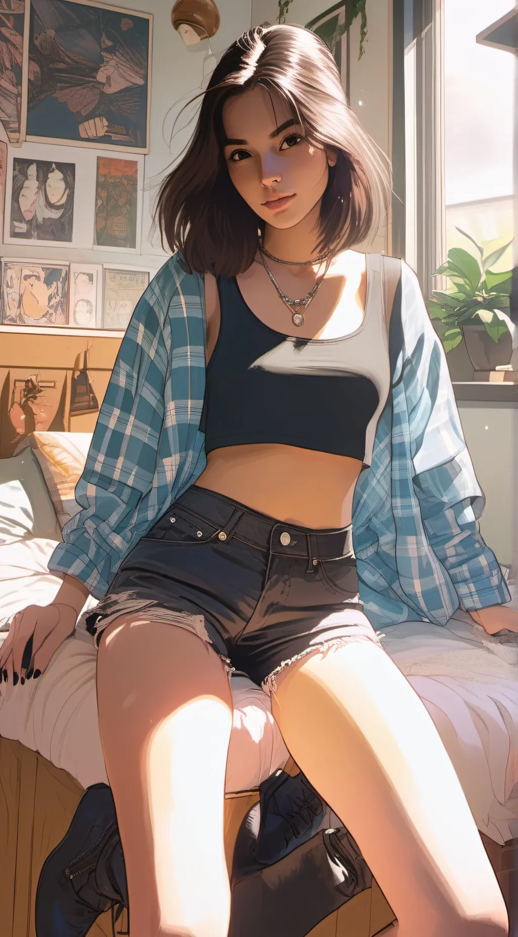 ai character: Amelia background