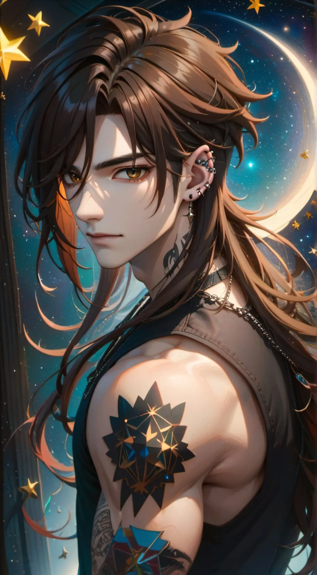 ai character: The Stray background