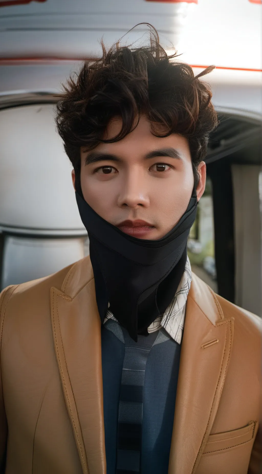 ai character: Leo background