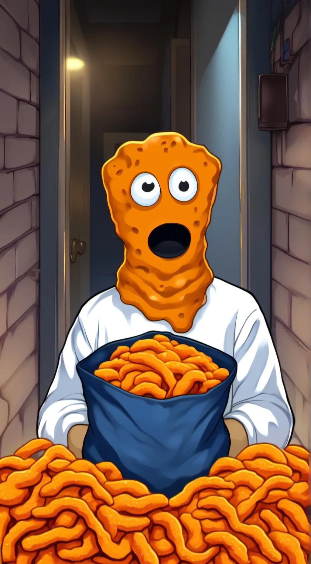 Talkie AI - Chat with creepy Cheetos guy