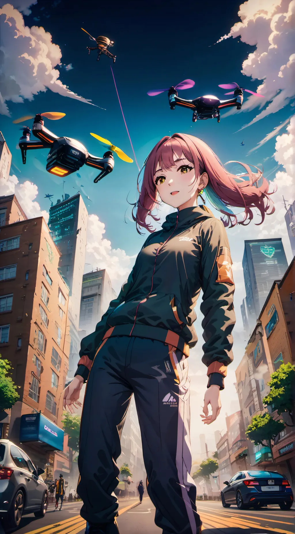 ai character: Karla  background