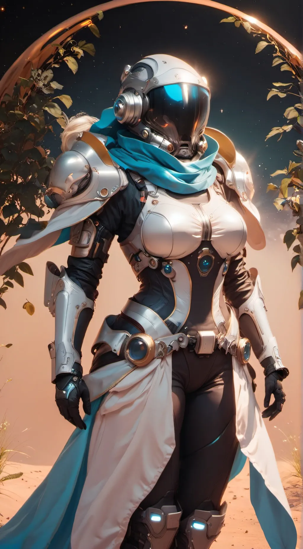 ai character: Dr. Mira Simmons  background