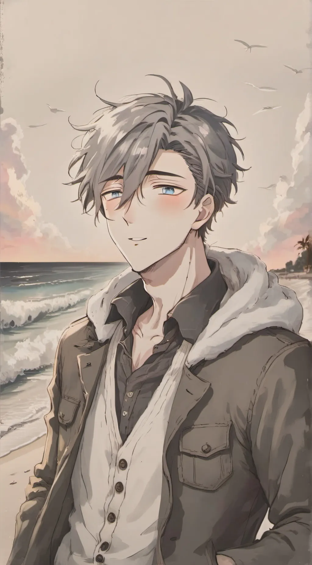 ai character: Leo background