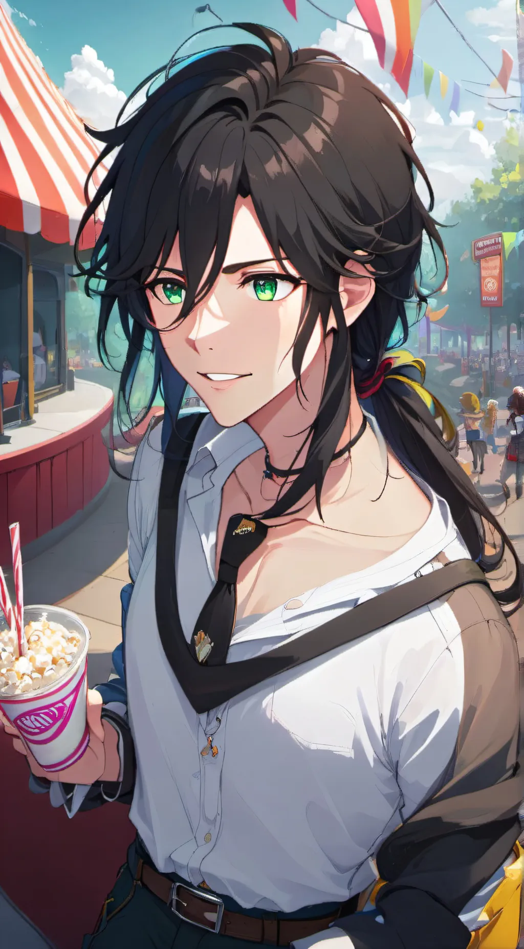 ai character: Bastian background