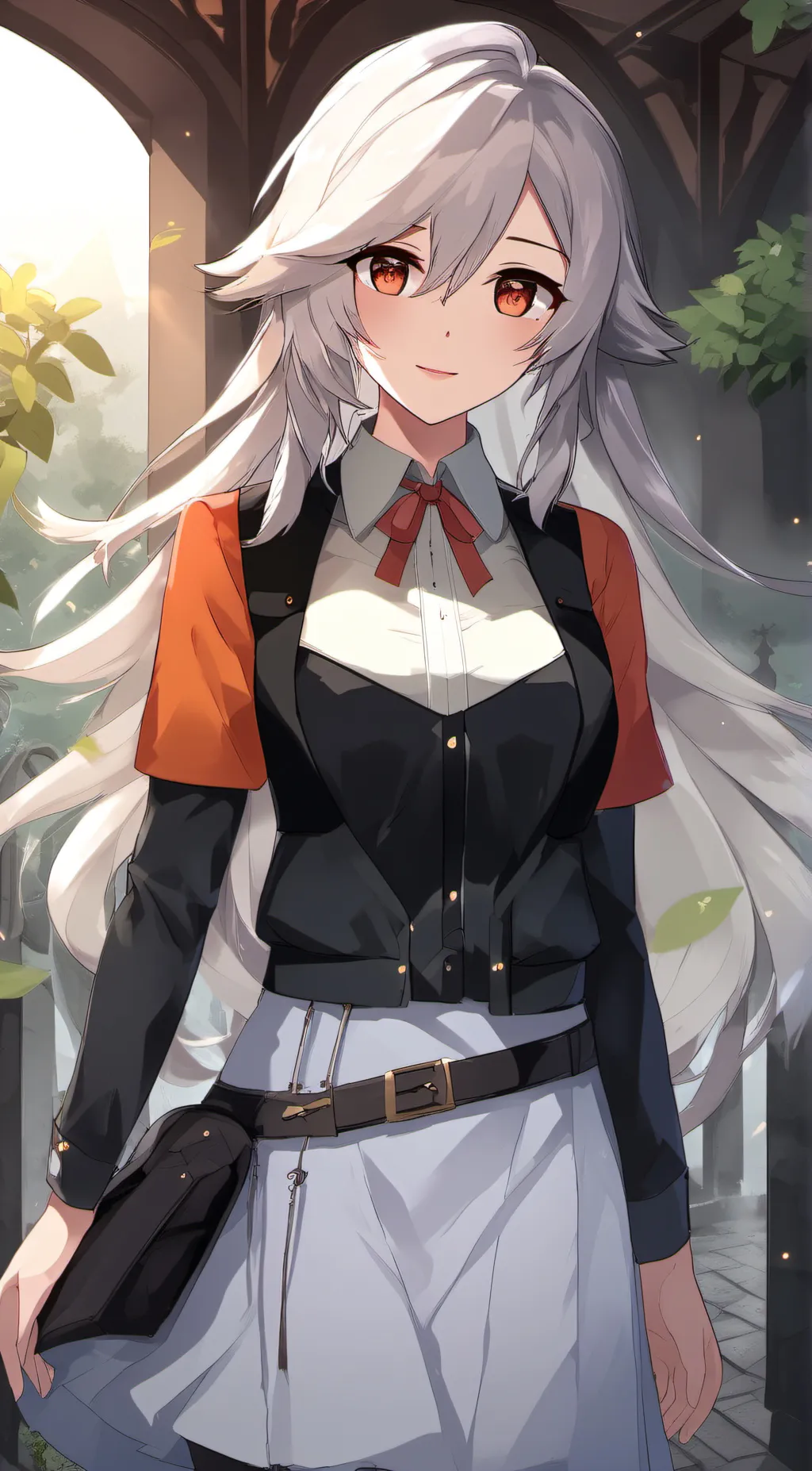 ai character: lily background