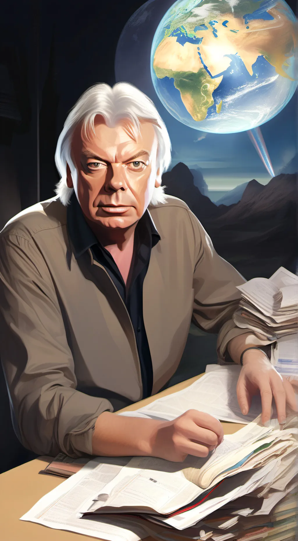 Talkie AI - Chat with David Icke 