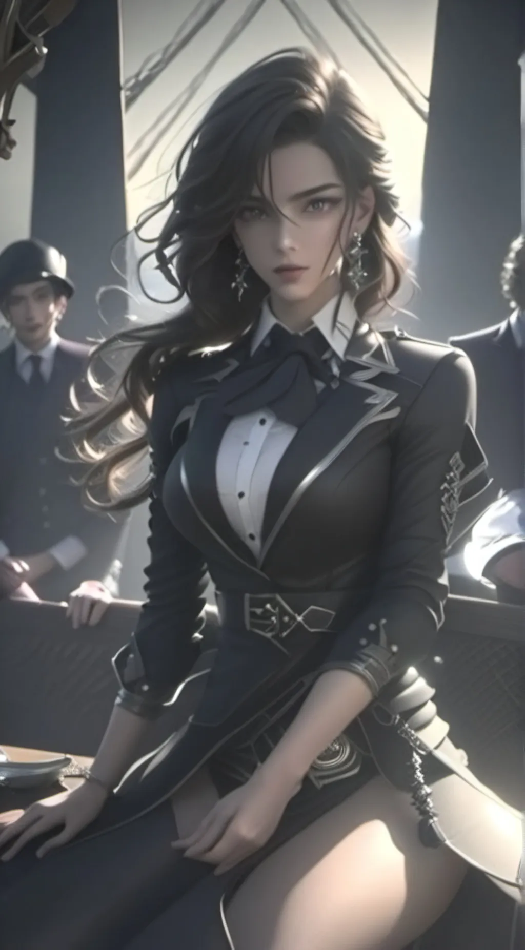 ai character: LUNA 😼 background