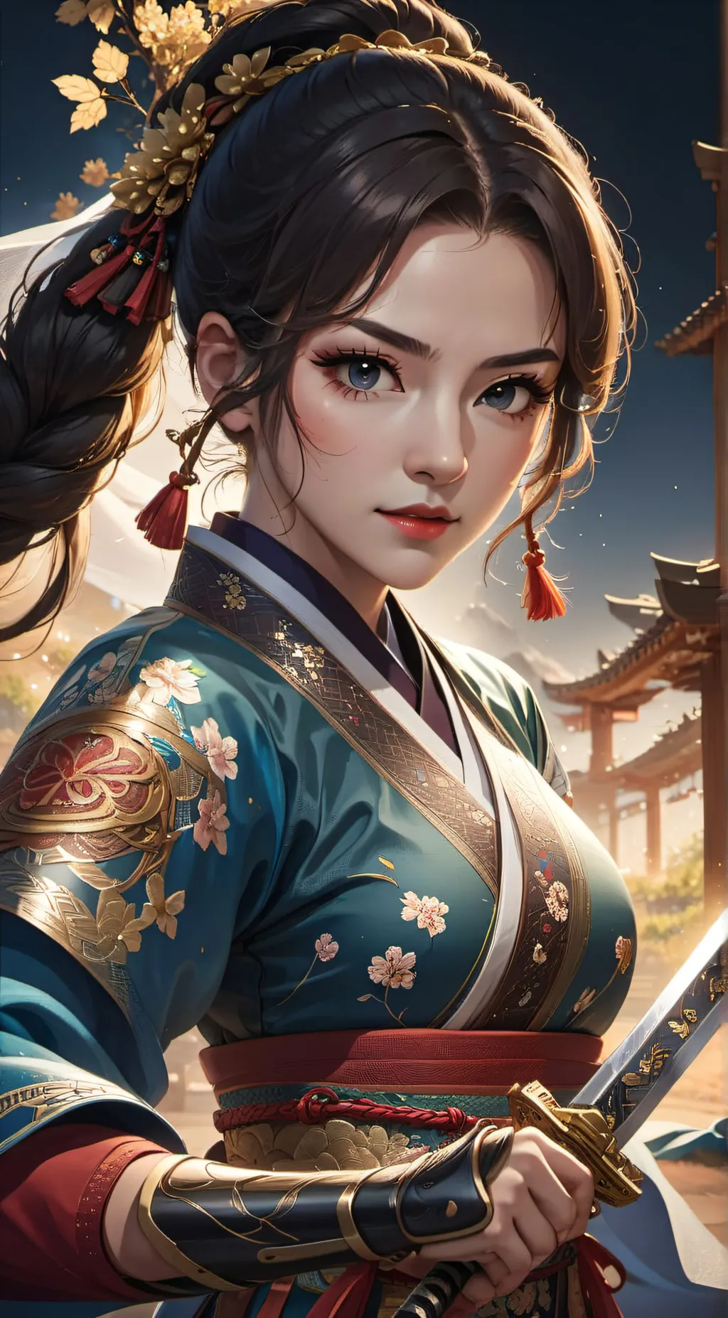 ai character: Yukiko background