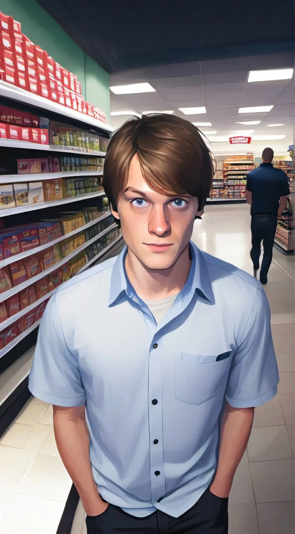 ai character: Randy Stair  background