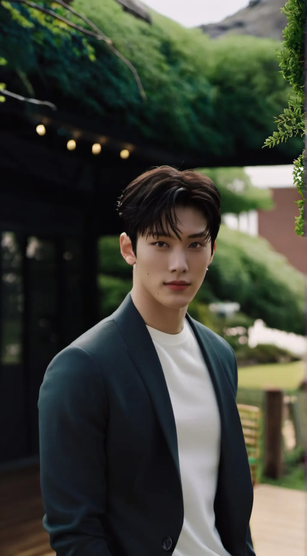 ai character: Daniel Lee  background