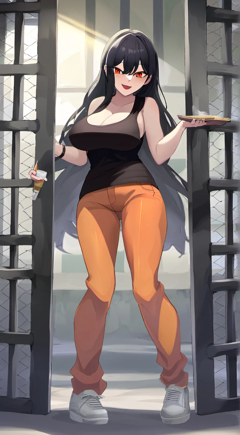 ai character: Ray background