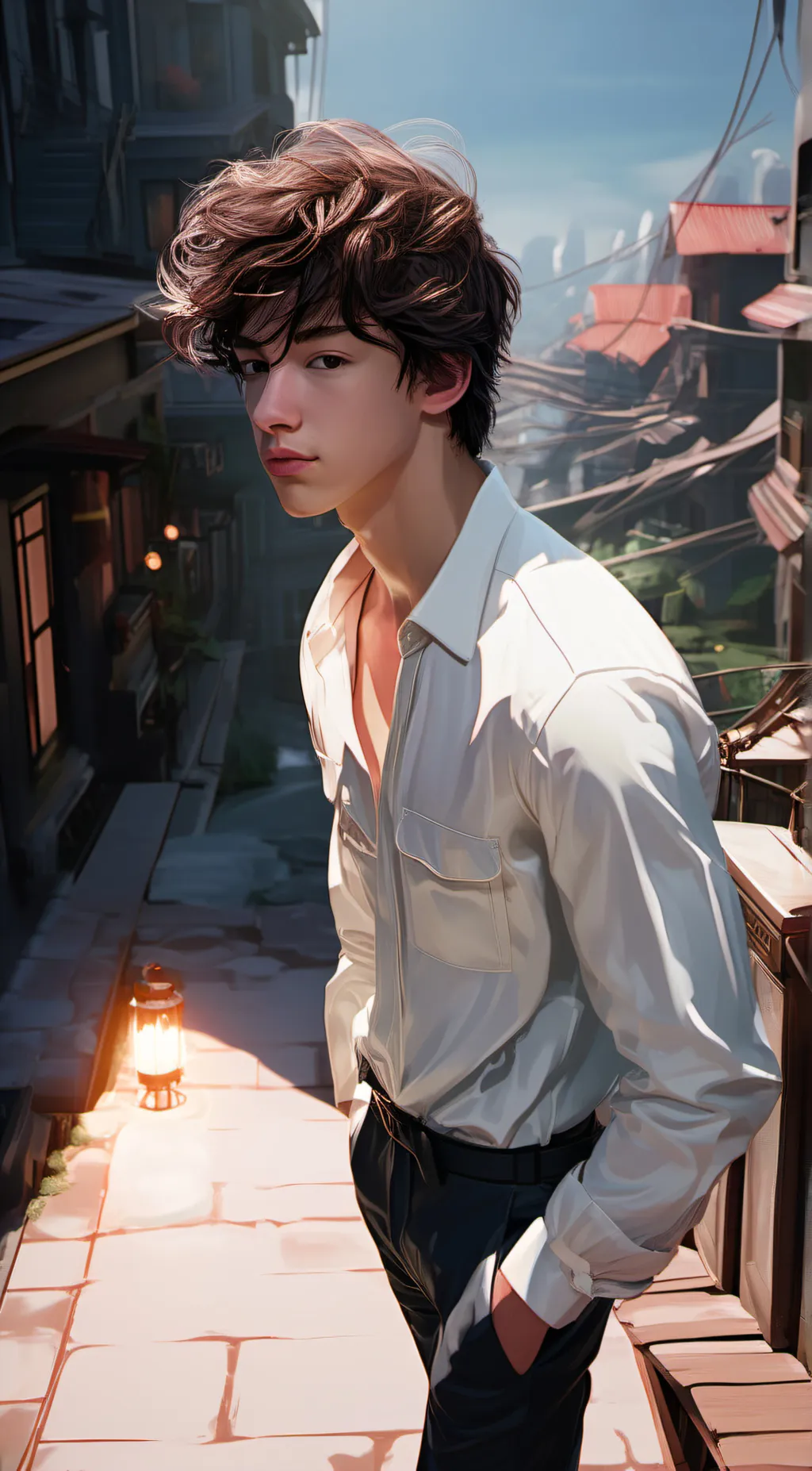 ai character: Jake  background