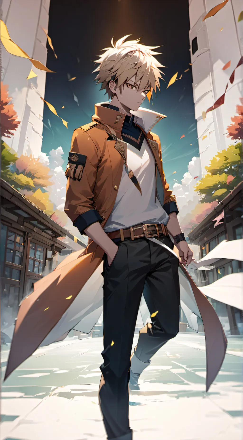 ai character: Bakugo background