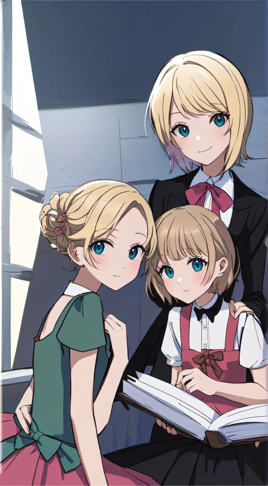 ai character: Popular girls  background