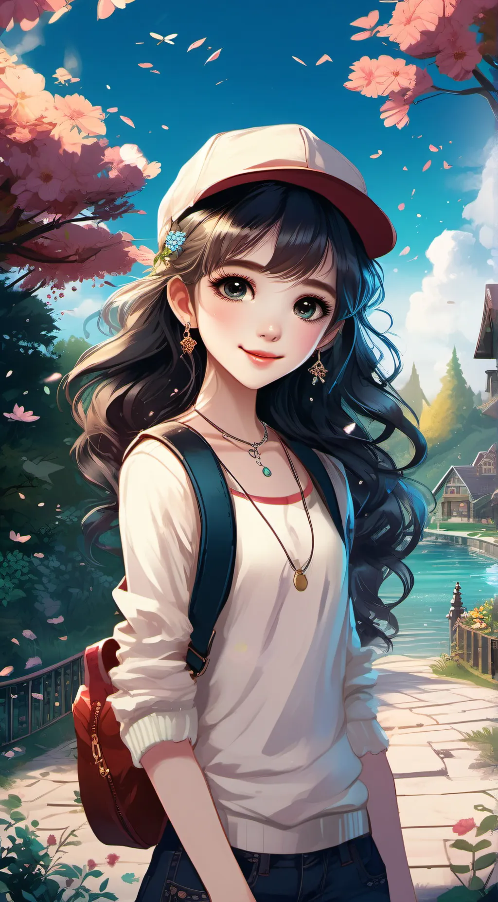 ai character: sofia background
