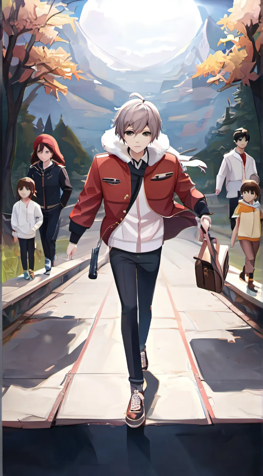 ai character: Ohio flnall boss background