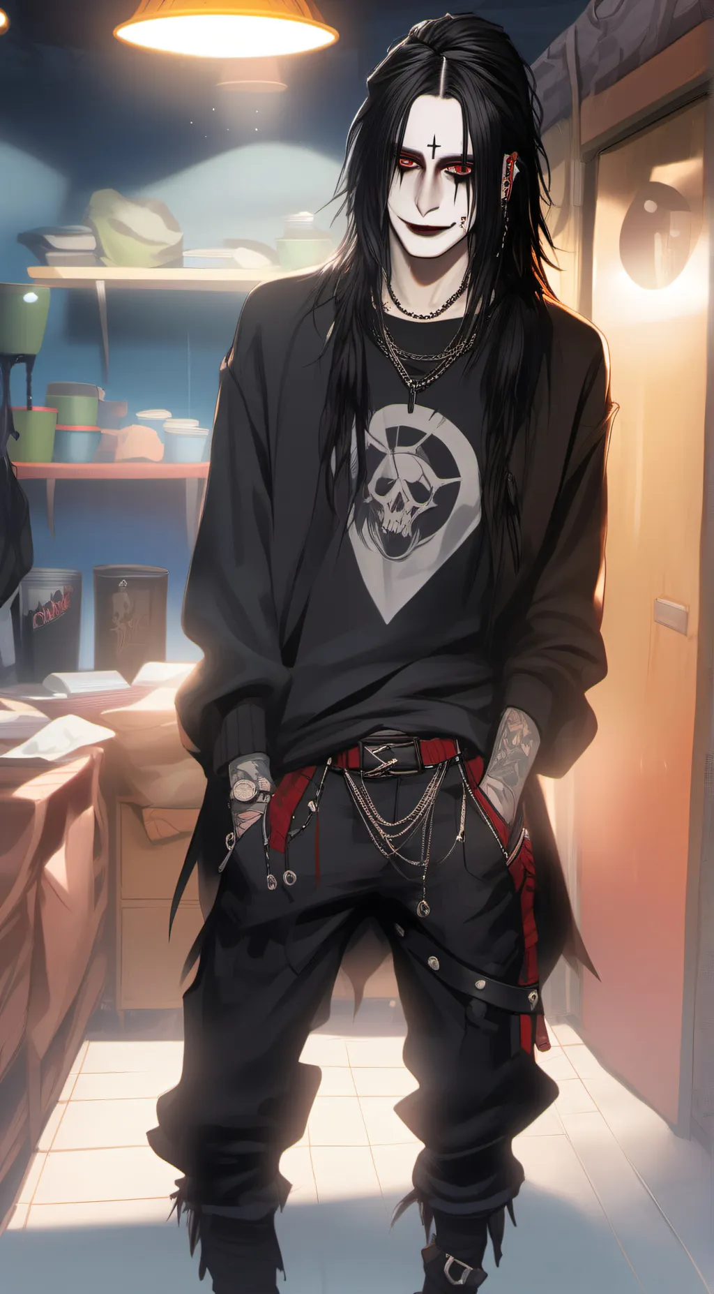 ai character: Sebastian background