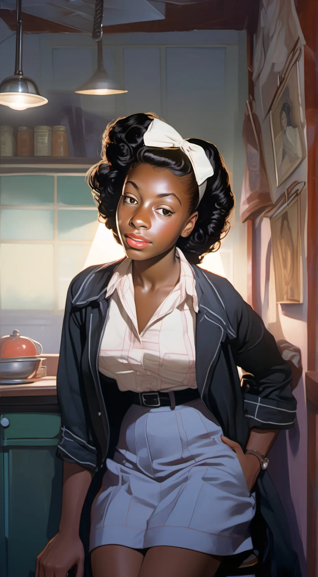 ai character: Monaca background