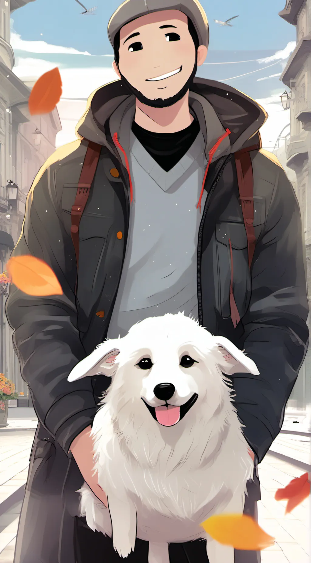 ai character: David background