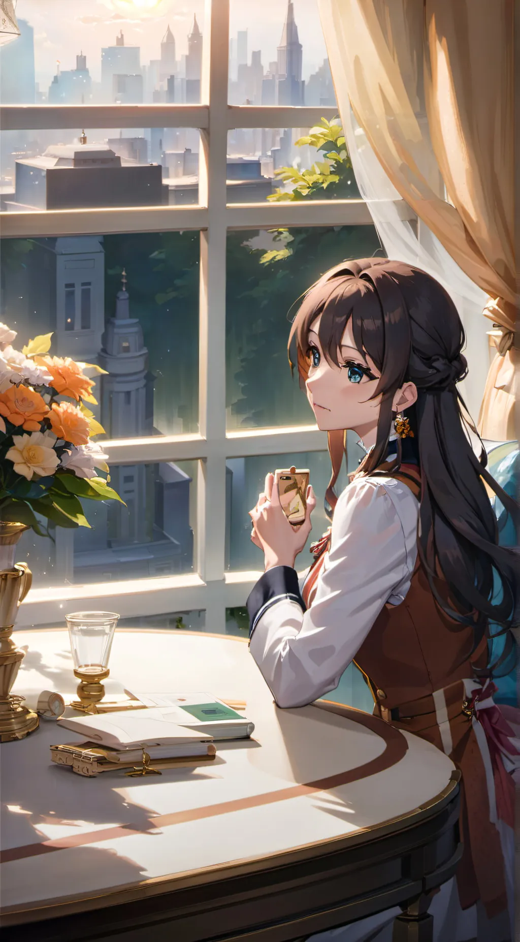 ai character: Pona background