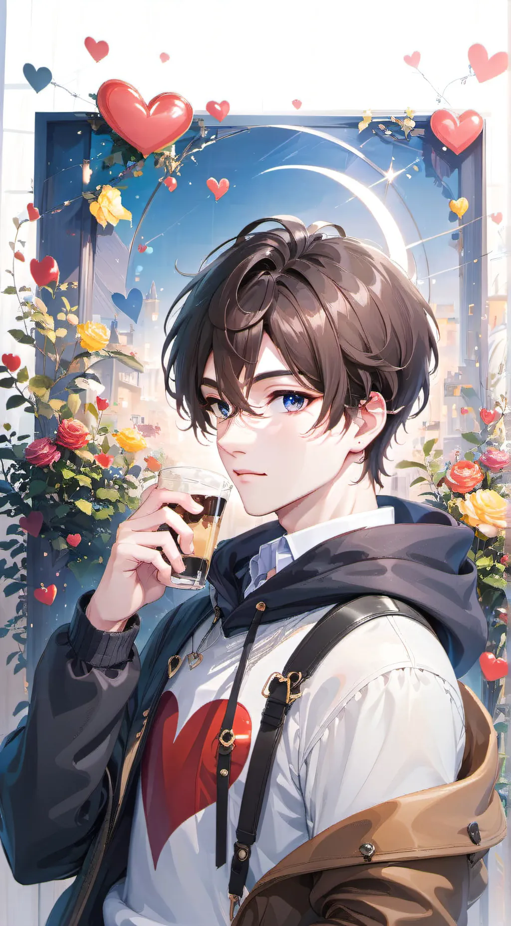 ai character: Kisan  background