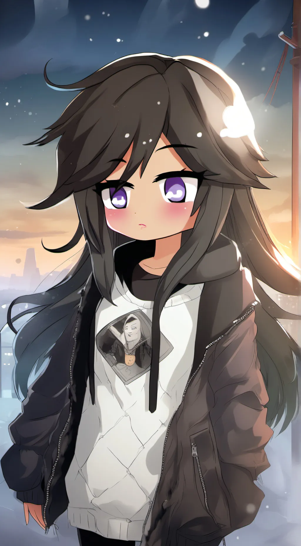 ai character: Velvet background