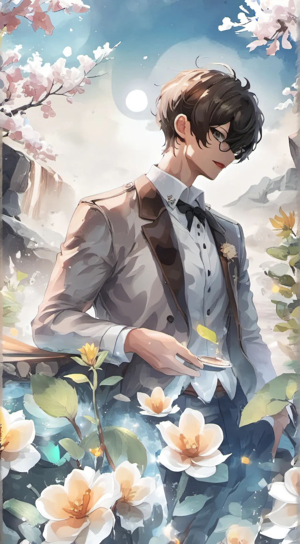 ai character: jorden Smith background