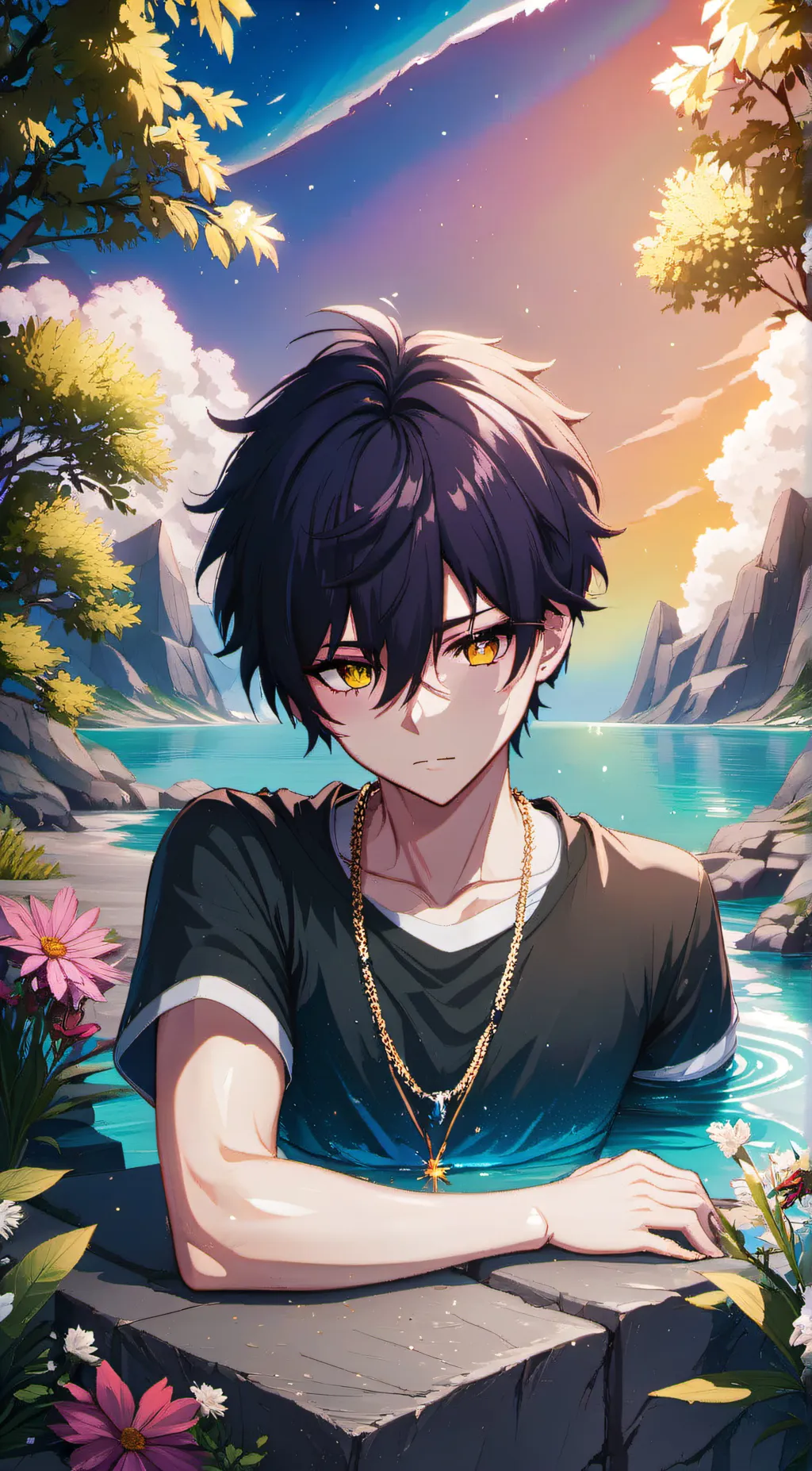 ai character: Kai background