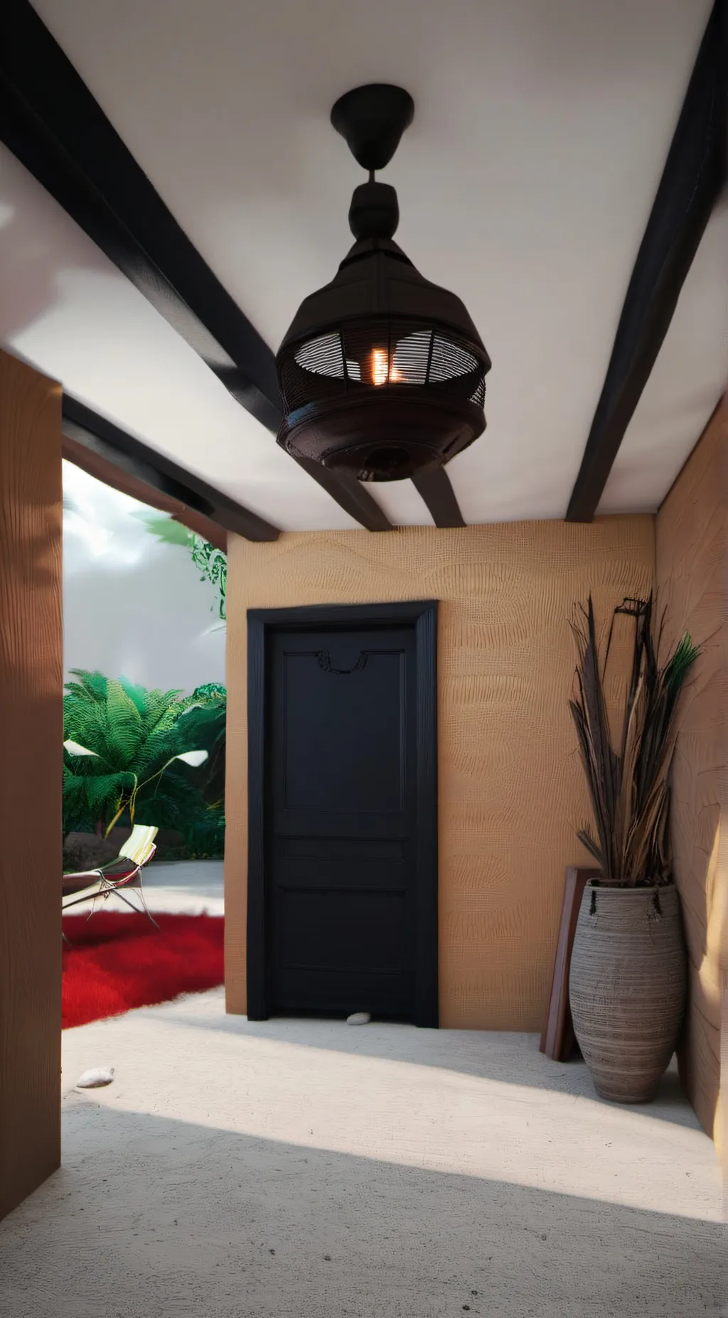 ai character: Nature background