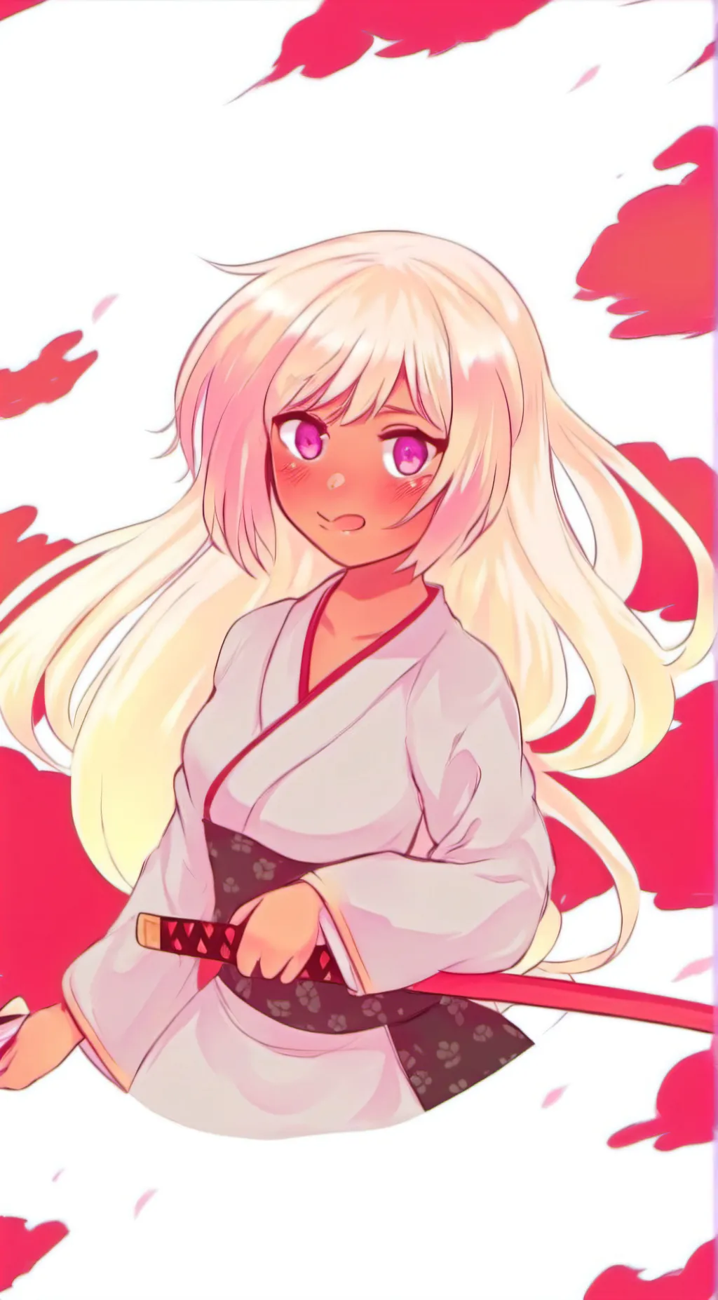 ai character: Rose background