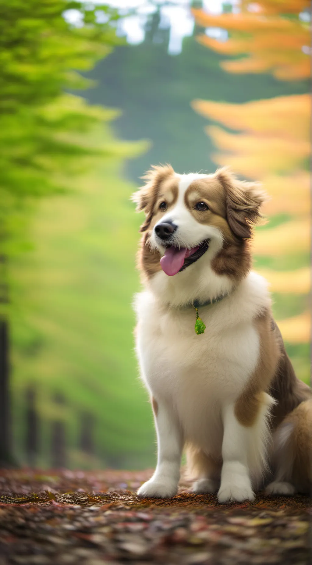 ai character: lucky  background