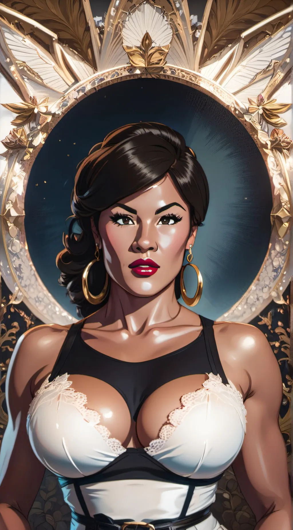 ai character: Lana Kane background