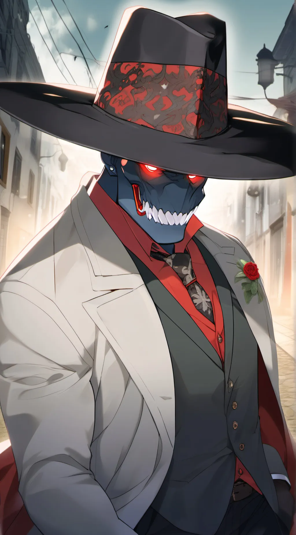 ai character: Hebreo the Shadow background