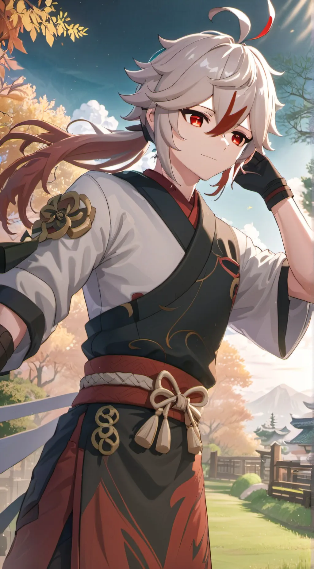 ai character: Kazuha background