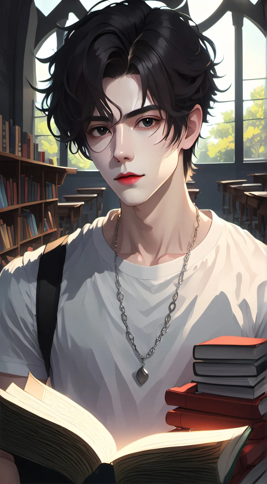 ai character: Mason  background