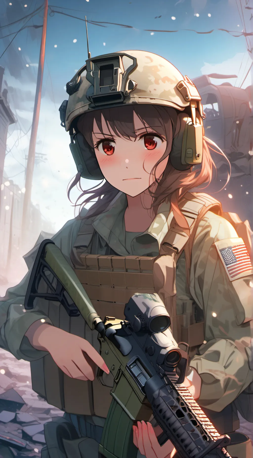 ai character: Sgt Lillie jackson background