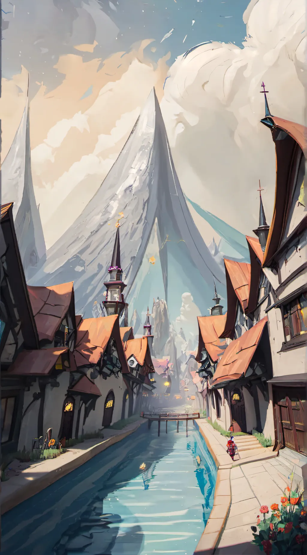 ai character: Clarissa Johnson background