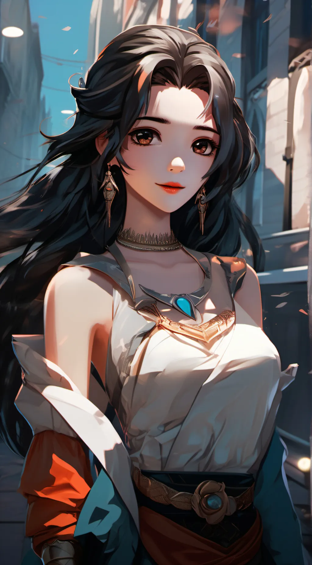 ai character: Adela background