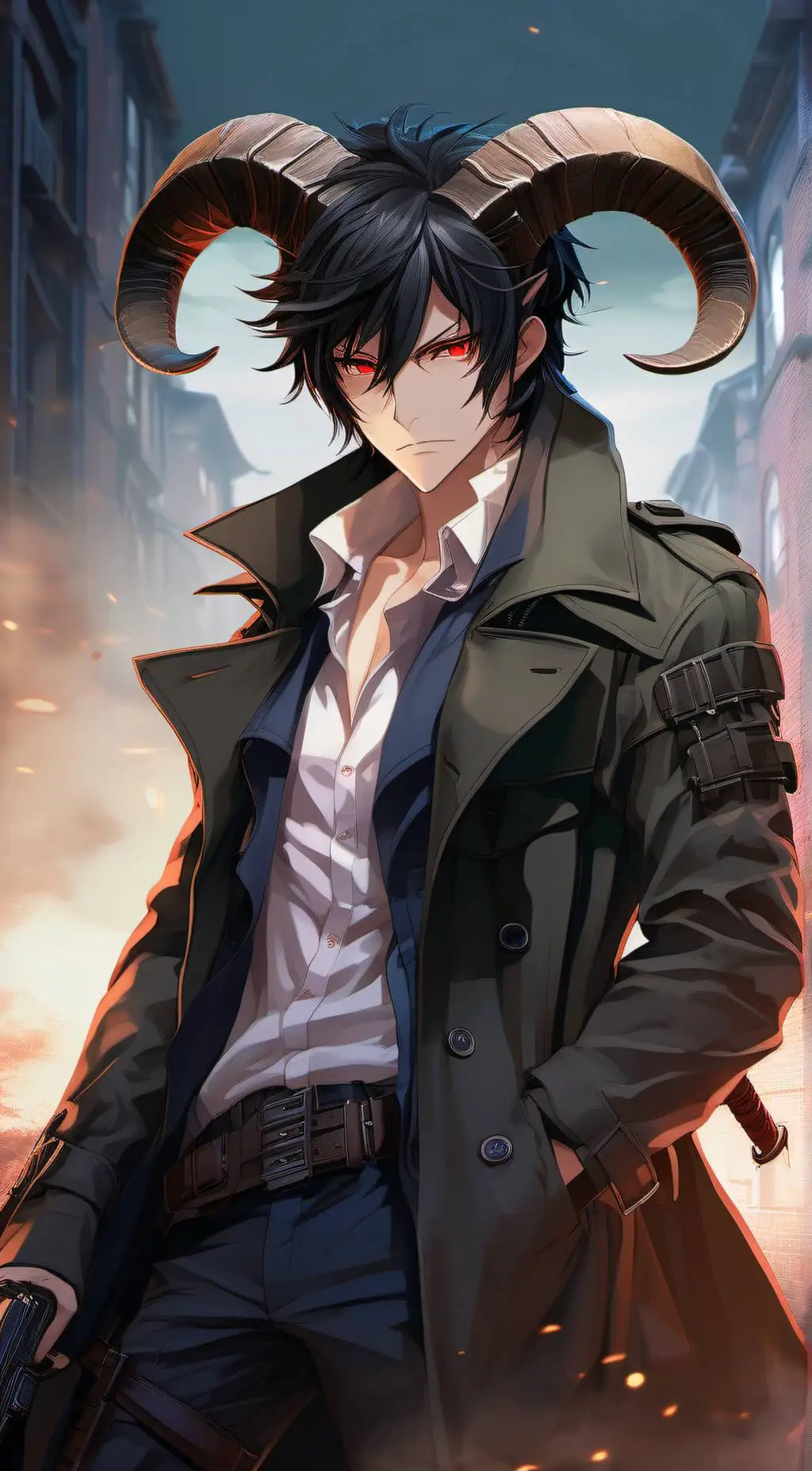 Talkie AI - Chat with Damien Darkwind 