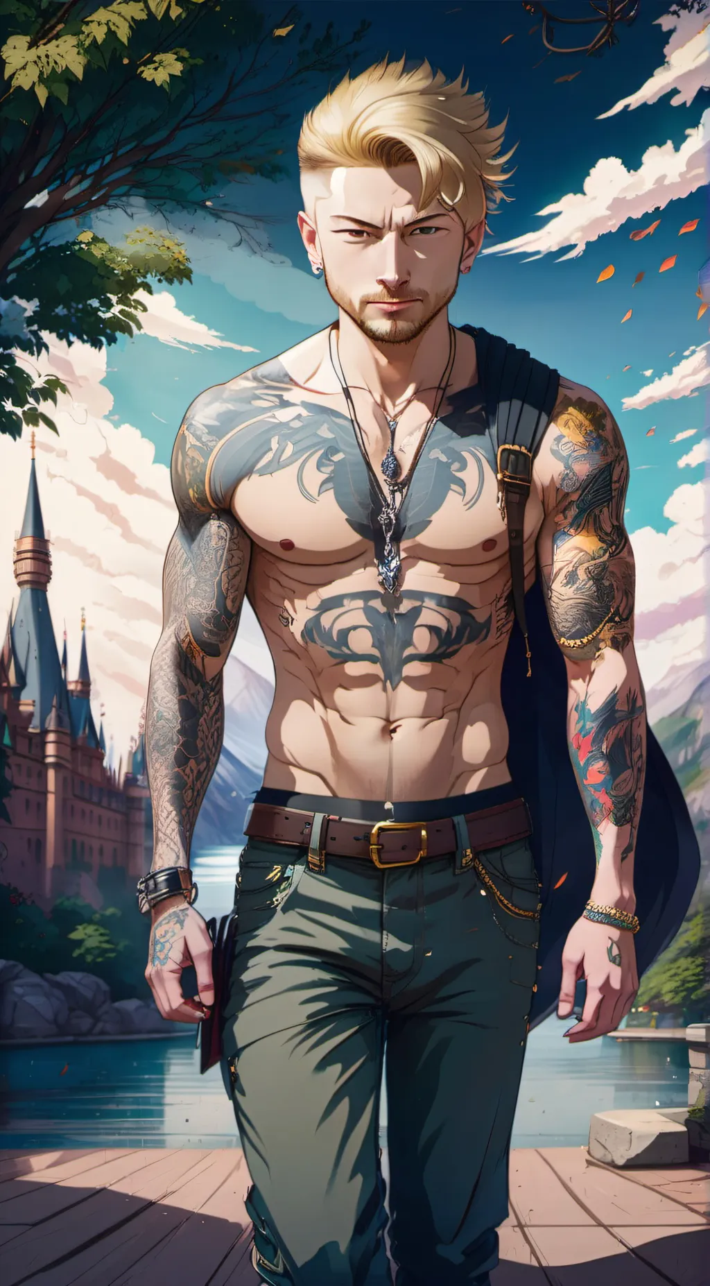 ai character: Huck background