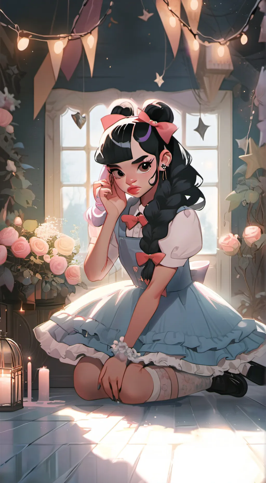 ai character: fae background