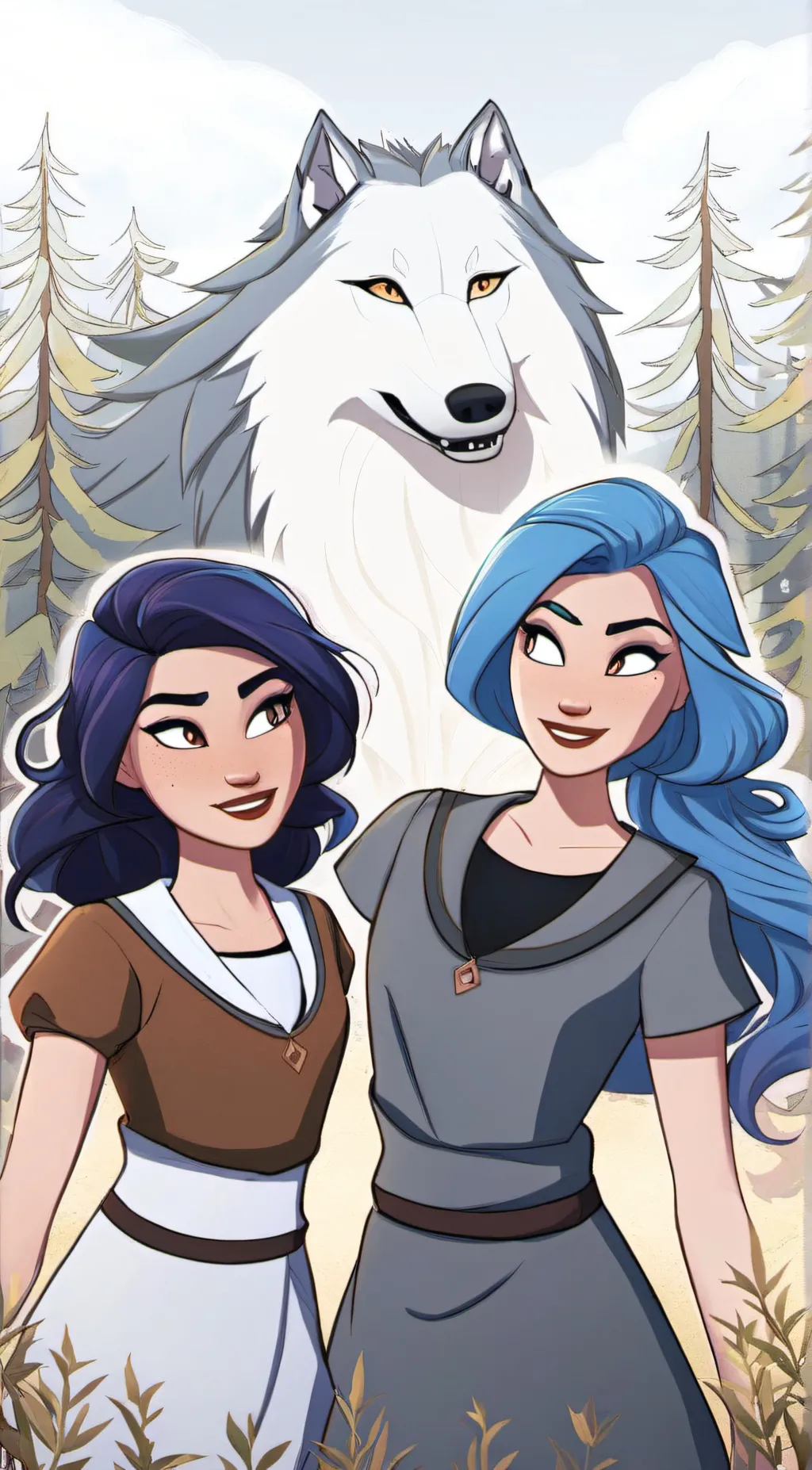 ai character: jessa and mesha background